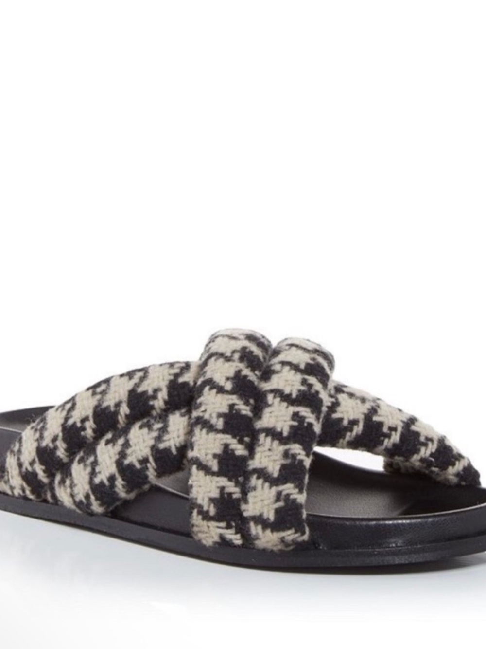 ANINE‎ BING Lizzie Slides Houndstooth